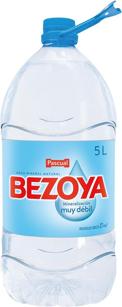 Imagen de: Bezoya - Agua mineral - Agua de mineralización muy débil - Garrafa 5 L