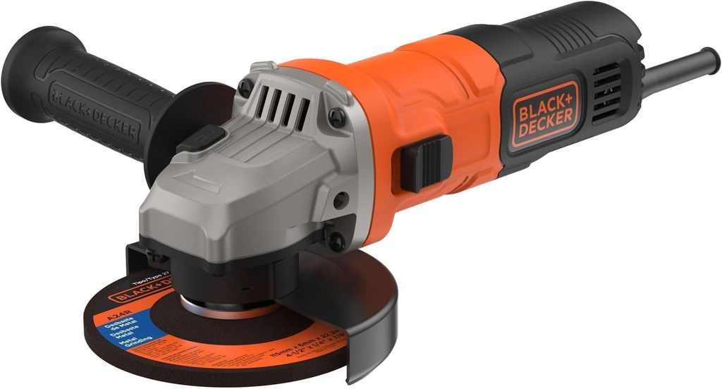 Imagen de: BLACK+DECKER Amoladora angular compacta con cable de 15mm 710W, BEG010-QS,