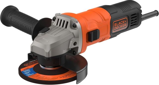 Imagen de la oferta: BLACK+DECKER Amoladora angular compacta con cable de 15mm 710W, BEG010-QS,