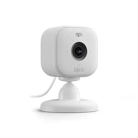 Imagen de la oferta: Blink Mini 2 | Cámara de vigilancia interior compacta, HD con enchufe, visión nocturna en color, foco integrado, audio bidireccional, detección de movimiento, compatible con Alexa (blanco)