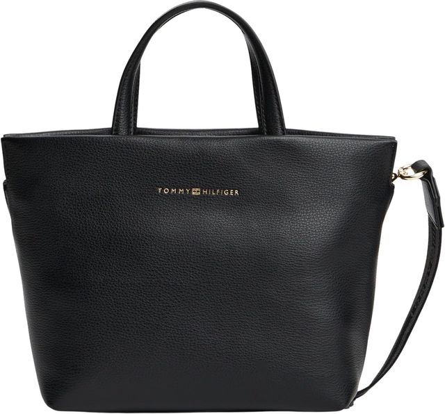 Imagen de la oferta: Tommy Hilfiger Th Logotape Mini Tote Aw0aw17694 - Bolsa de mano Mujer