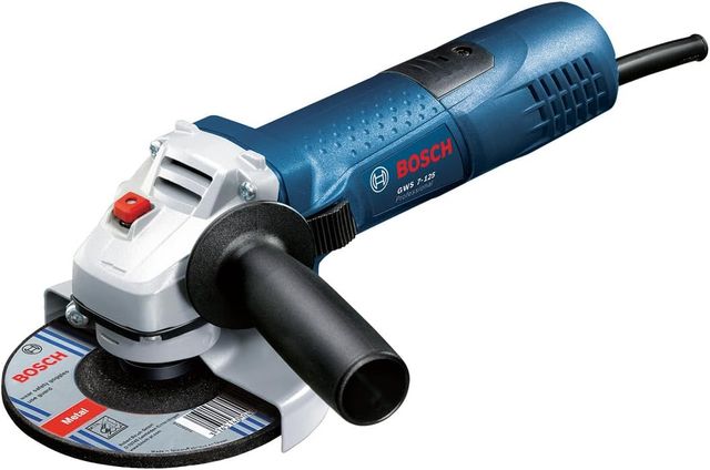 Imagen de la oferta: Bosch Professional amoladora angular GWS 7-125 (Ø de disco 125 mm, potencia 720 W, incl. empuñadura auxiliar, brida, cubierta protectora, tuerca de apriete, llave de dos agujeros)