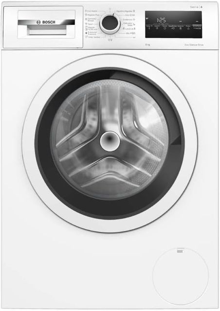 Imagen de la oferta: Bosch - Lavadora Libre Instalación, 8 kg, 1200 RPM, Serie 4, Función Pausa + Carga, Iron Assist, Motor EcoSilence, Blanco, WAN24272ES