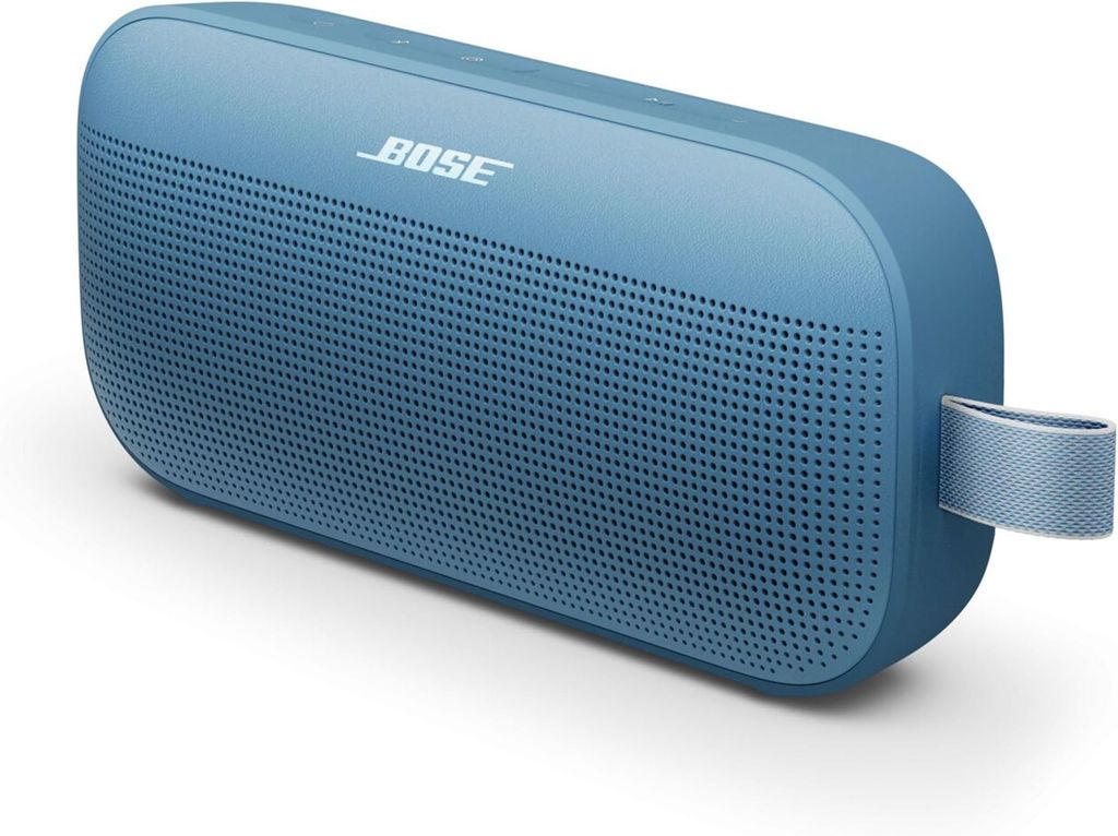 Imagen de: Bose SoundLink Flex (2.ª Gen.), Altavoz portátil inalámbrico con Bluetooth pequeño y Potente para Fiestas al Aire Libre, hasta 12 h de autonomía, Resistente al Agua IP67 y al Polvo, Azul Oscuro