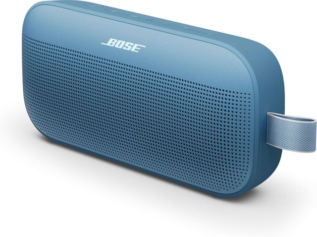 Imagen de la oferta: Bose SoundLink Flex (2.ª Gen.), Altavoz portátil inalámbrico con Bluetooth pequeño y Potente para Fiestas al Aire Libre, hasta 12 h de autonomía, Resistente al Agua IP67 y al Polvo, Azul Oscuro
