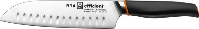 Imagen de la oferta: BRA Efficient Cuchillo Santoku, Acero Inoxidable, Gris, 3x5x34 cm