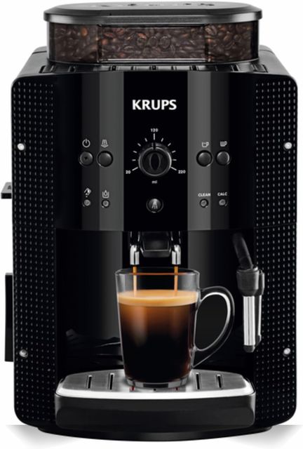 Imagen de la oferta: Krups Roma EA810870 - Cafetera superautomática, molinillo cónico de metal, con selección e intensidad de café, Boquilla vapor, 2 boquillas, incluye kit limpieza