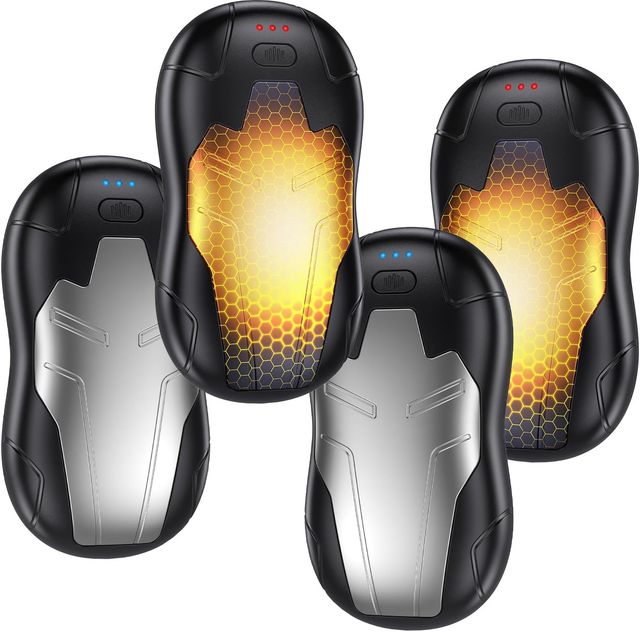 Imagen de la oferta: Calentador de Manos Recargable,10000mAh Calentador de Manos Portátil Reutilizable, 2-en-1Calienta Manos USB,3 Segundos Calor Rápido,para Camping/Caza/Senderismo Regalos