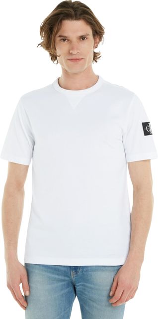 Imagen de la oferta: Calvin Klein Camiseta de Manga Corta Hombre Badge Regular tee con Cuello Redondo