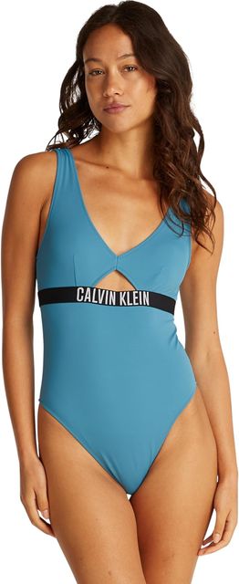 Imagen de la oferta: Calvin Klein Traje de baño Mujer One Piece Espalda Abierta