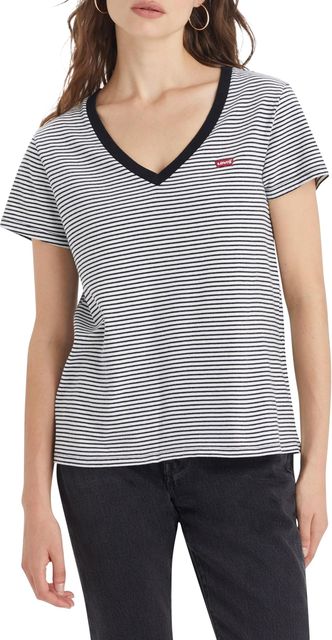 Imagen de la oferta: Levi'S The V-Neck Camiseta Mujer, Chesthit Logo