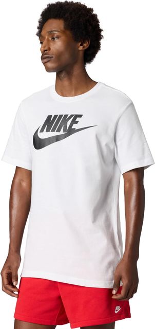 Imagen de la oferta: Nike M NSW tee Icon Futura Camiseta, Blanco (White/Black), L Hombre