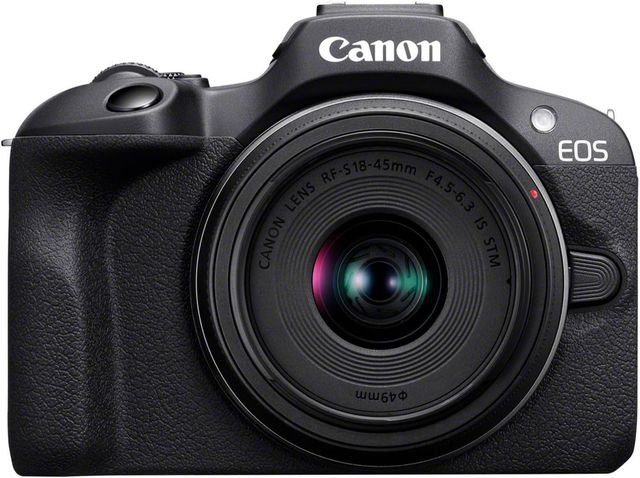 Imagen de la oferta: CANON EOS R100 Cámara Mirrorless + Objetivo RF-S 18-45 mm F4.5-6.3 IS STM + RF-S 55-210 mm F5-7.1 IS STM, Cámara Evil APS-C (24,1 MP) -4 EV, Vídeo 4K 25 fps, Dual Pixel CMOS AF, Negro