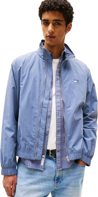 Imagen de la oferta: Tommy Jeans Cazadora de entretiempo Hombre Essential con cuello alto