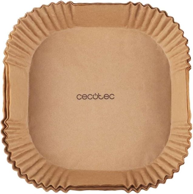 Imagen de la oferta: Cecotec Accesorios de Papel para Freidora de Aire sin Aceite Cecofry Paper Pack. Múltiples aplicaciones, 150 Piezas,. Material Seguro y Sostenible, Mejor limpieza, Fácil de Usar