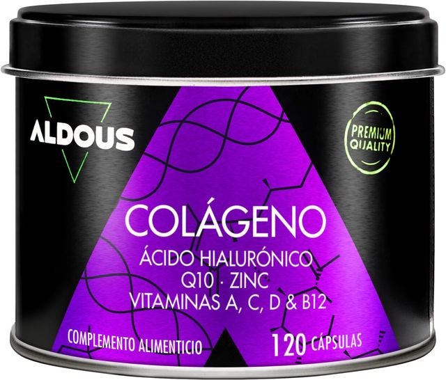 Imagen de la oferta: Colágeno Hidrolizado Puro + Ácido Hialurónico + Coenzima Q10 + Vitaminas y B12 + Zinc - 120 días Máxima Dosis - Formula Avanzada - Colágeno para las Articulaciones Fuertes, Piel Tersa y Energía