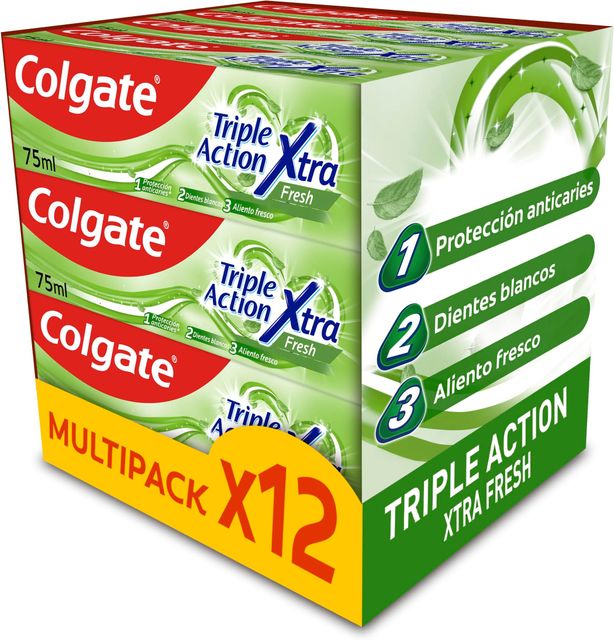 Imagen de la oferta: Colgate Triple Action Xtra Fresh