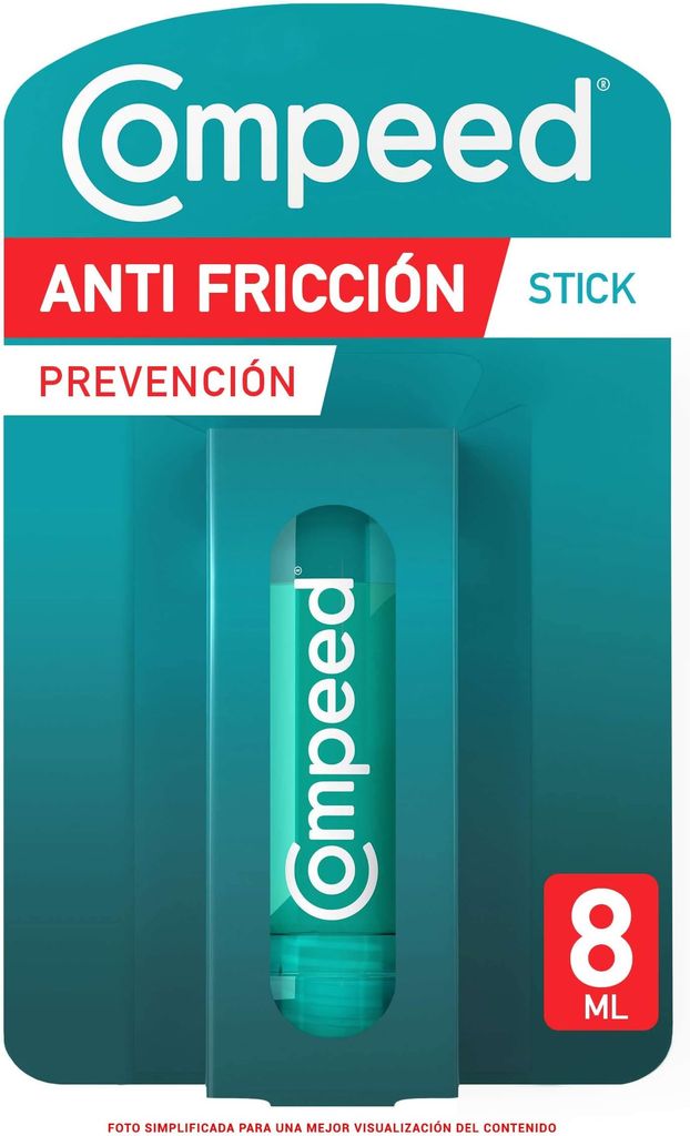 Imagen de: COMPEED Stick Anti-fricción, Tratamiento de Pies Fricción y Ampollas, Barra 8 ml