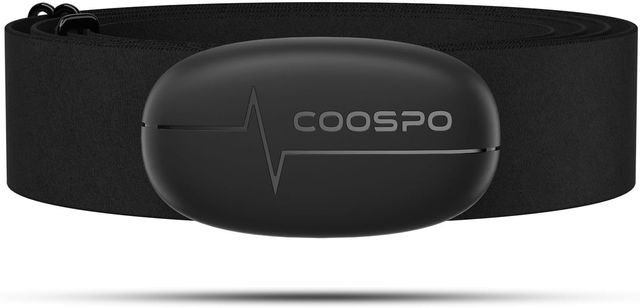 Imagen de la oferta: COOSPO H6 Banda de Frecuencia Cardiaca Bluetooth 4.0 Ant+ Monitor Sensor de Frecuencia Cardíaca Compatible con CoospoRide, Wahoo, Adidas Run, Rouvy, Pulsoid