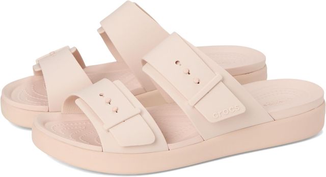 Imagen de la oferta: Crocs Brooklyn Buckle Low SandaliasUnisex adulto