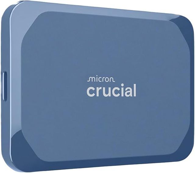 Imagen de la oferta: Crucial X10 8TB SSD Externo Portátil, hasta 2100MB/s, USB-C 3.2 Gen2, Clasificación IP65 de resistencia al agua y al polvo, Disco Duro Sólido Externo, Azul Mate - CT8000X10SSD9-02