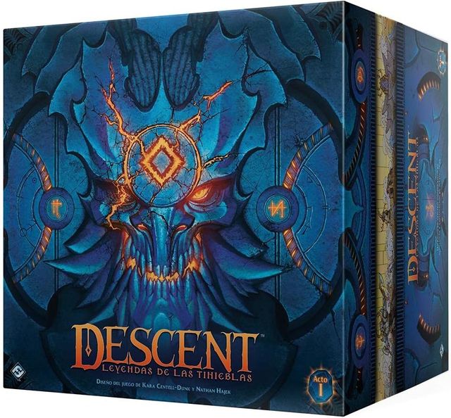 Imagen de la oferta: Fantasy Flight Games | Descent: Leyendas de las tinieblas | Juego de Mesa Cooperativo de Aventuras para Adultos y Jóvenes | A Partir de 14 Años | De 1 a 4 Jugadores | 3-4 Horas por Partida | Español