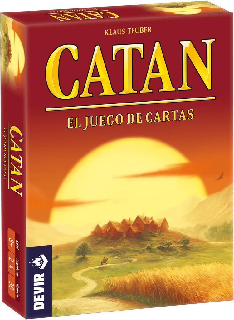 Imagen de: Devir - Catan el Juego de Cartas, Juego de Mesa con Amigos, para Fiestas, 8 años (BGCATMN)