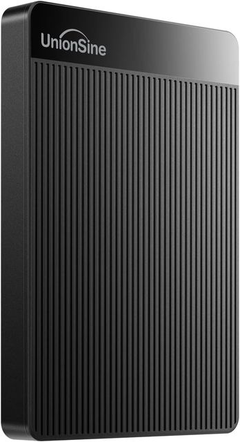 Imagen de la oferta: UnionSine Disco Duro Externo 1TB 2.5" USB3.0 Ultra Slim Portátil HDD Almacenamiento para PC, Mac, MacBook, Chromebook, Xbox, PS4 (Color Negro) HD2510