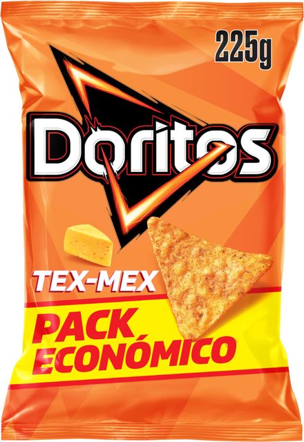Imagen de la oferta: Doritos Tex Mex, Nachos con sabor a queso, Producto de Aperitivo, bolsa familiar, 225 gr