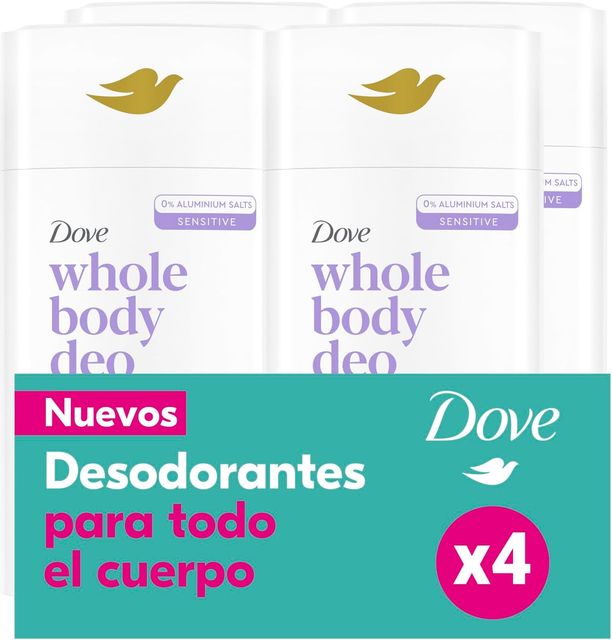 Imagen de la oferta: Dove Stick All Over Body Lavender 75 ml (Paquete de 4)
