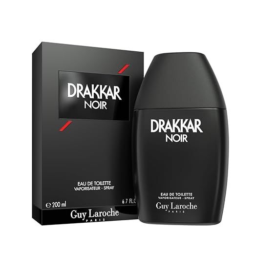 Imagen de: Guy Laroche Drakkar Noir Eau de Toilette, Perfume para Hombre, Fragancia Aromática y Amaderada para Hombre, Con Musgo, Pachuli y Bálsamo de Abeto