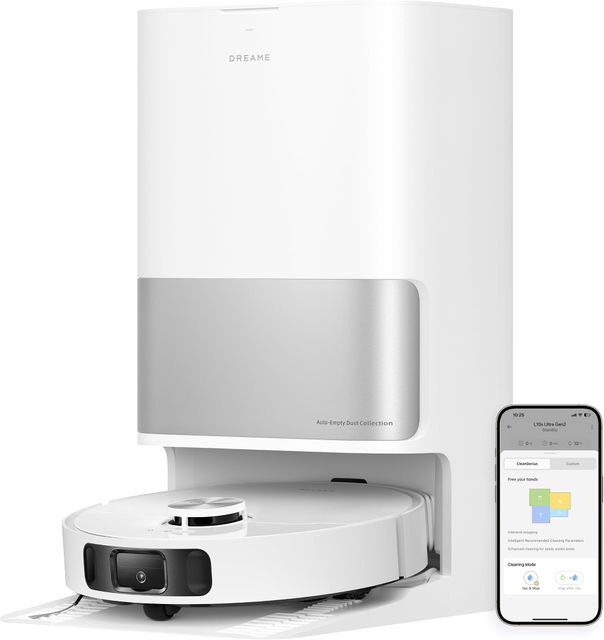Imagen de la oferta: DREAME L10s Ultra Gen 2 Robot Aspirador y Fregasuelos con RoboSwing MopExtend, 10000 Pa, Modo para Mascotas, Estación Base Automática, 32 Ajustes de Nivel de Agua, Limpieza de Alfombras Versátil