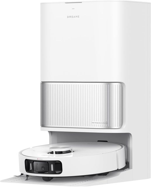 Imagen de la oferta: DREAME L40 Ultra Ae Robot Aspirador con 19,000 Pa de Succión, Cepillos y Mopa de Alcance Flexible, Elimina La Suciedad Húmeda y Seca, La Estación Todo En Uno Vacía el Polvo, Blanco