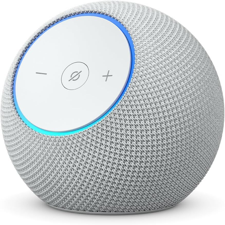 Imagen de: Amazon Echo Dot Max (última generación): altavoz Alexa con sonido envolvente y controlador de Hogar digital integrado, Blanco