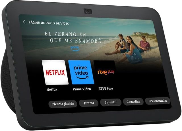 Imagen de la oferta: Echo Show 8 (3.ª generación, modelo de 2023) | Pantalla táctil inteligente de alta definición con audio espacial, controlador de Hogar digital y Alexa | Antracita