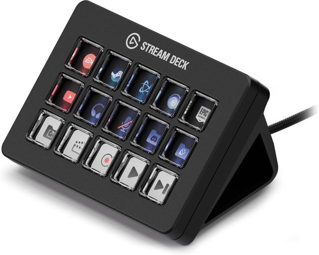 Imagen de la oferta: Elgato Stream Deck Scissor Keys – Controlador de Flujo con Teclas Macro Personalizables para OBS, Twitch, Discord, Teams, Photoshop y más: Windows 10, macOS 13 o Posterior