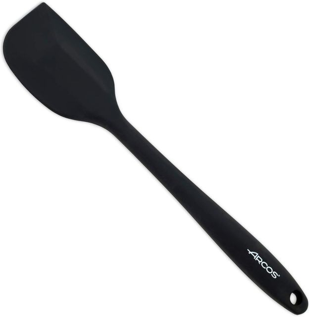 Imagen de la oferta: ARCOS Espátula de Silicona Plana, Rectangular y Flexible de 280 Mm para Girar, Mezclar y Despegar Alimentos en Cocina. Lengua de Silicona Profesional. Color Negro