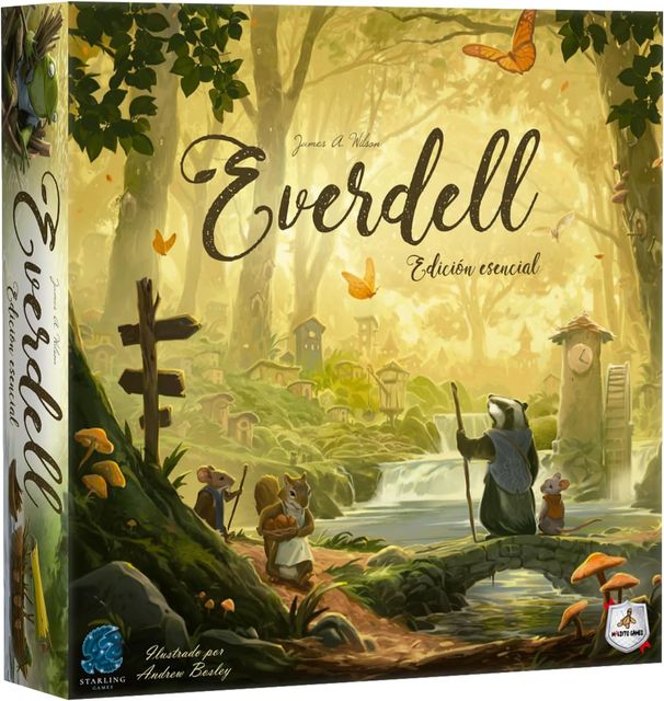 Imagen de la oferta: Maldito Games – Everdell Edición Esencial | Juego de Mesa de Estrategia y construcción de Ciudades con Criaturas del Bosque, gestión de recursos y colocación de Trabajadores (MDLGEVEES)