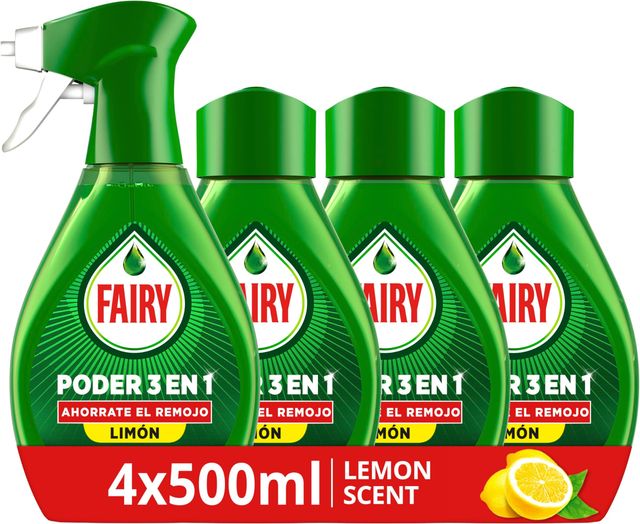 Imagen de la oferta: Fairy Poder Sin Remojo Limón Spray Recambio, Vajilla y Cocina, Antigrasa, 2000ml
