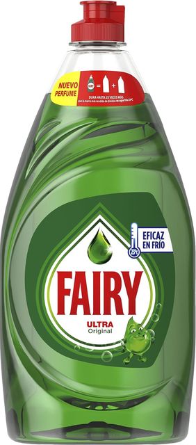 Imagen de la oferta: Fairy Ultra Original Líquido Lavavajillas 820ML Fórmula Efectiva Que Deja Los Platos Relucientes, Impresionante Poder Antigrasa