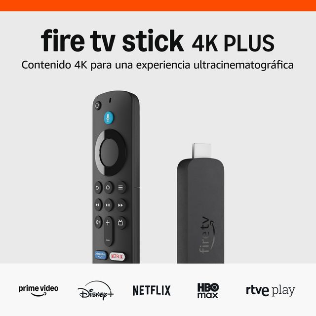 Imagen de la oferta: Amazon Fire TV Stick 4K Plus, compatible con Wi-Fi 6, Dolby Vision, Dolby Atmos y HDR10+