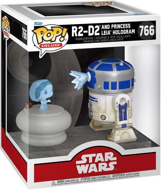 Imagen de la oferta: Funko Pop! Deluxe: SWS9 - R2-D2 with Leia - Star Wars- Figura de Vinilo Coleccionable - Idea de Regalo - Mercancia Oficial - Juguetes para Niños y Adultos - Movies Fans
