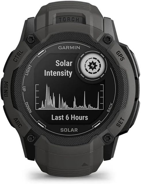 Imagen de la oferta: Garmin Instinct 2X Solar, Reloj Inteligente con GPS Resistente al Agua, Carga Solar, Funciones Deportivas, Pulsioximetría, Puntuación de Sueño y Notificaciones del Smartphone, Negro