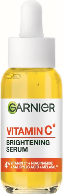 Imagen de la oferta: Garnier SkinActive Vitamina C Sérum Antimanchas de Día con 4% de [Vitamina C + Niacinamida + Ácido Salicílico + Melasyl™]. Nº 1 del mundo. Reduce el 70% de las manchas oscuras en solo 5 días. 30 ml