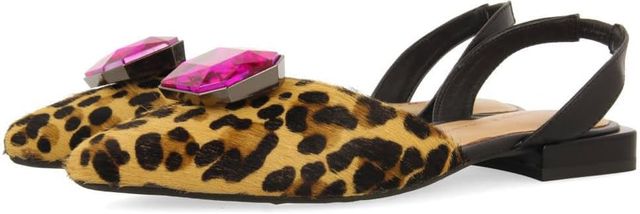 Imagen de la oferta: GIOSEPPO Mules Piel Leopardo Hughes