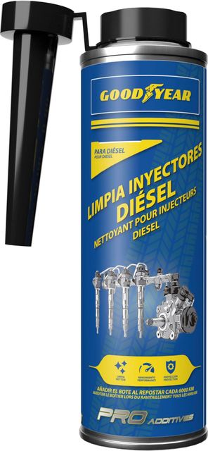 Imagen de la oferta: GoodyearLimpia Inyectores Diésel Goodyear Pro Additives. Aditivo de Combustible Diésel 300 ml