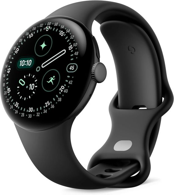 Imagen de la oferta: Google Pixel Watch 4 (41 mm) - Smartwatch Android con Seguimiento de la el Estado físico, y la Ayuda de Gemini - Caja de Aluminio en Color Negro Mate - Correa Deportiva en obsidiana - Wi-Fi
