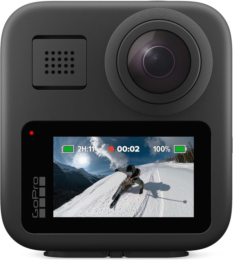 Imagen de: GoPro MAX: Cámara de acción Tradicional Resistente al Agua 360 + con Pantalla táctil Vídeo HD esférico 5.6K30 16.6MP Fotos 360 Estabilización de transmisión en Vivo de 1080p