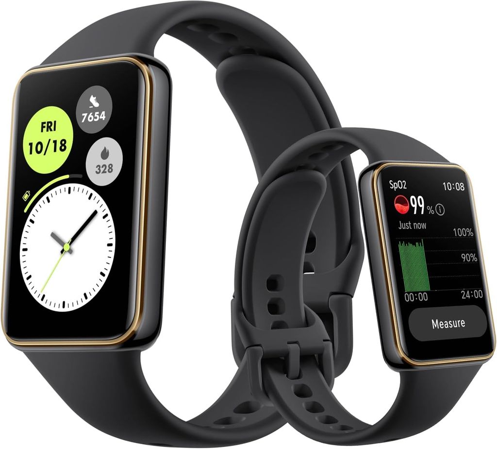 Imagen de: HONOR Band 10 Smart Watch, 1,57" AMOLED Smartwatch, SpO2, Frecuencia Cardiaca, 96 Modos Sport Podómetro, 5ATM Resistente al Agua, 14 Días de Autonomía, Compatible con Android e iOS, Negro