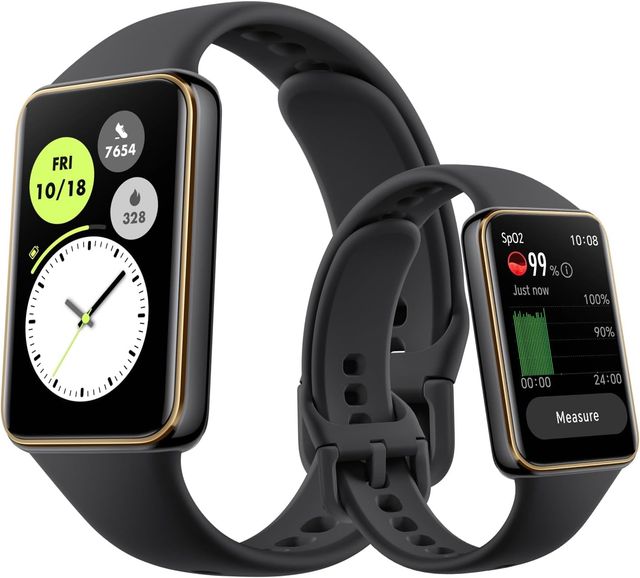 Imagen de la oferta: HONOR Band 10 Smart Watch, 1,57" AMOLED Smartwatch, SpO2, Frecuencia Cardiaca, 96 Modos Sport Podómetro, 5ATM Resistente al Agua, 14 Días de Autonomía, Compatible con Android e iOS, Negro